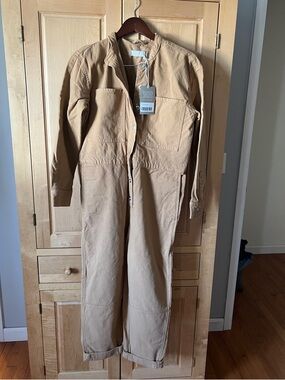NWT Everlane THE CANVAS ORGANIC COTTON COVERALL